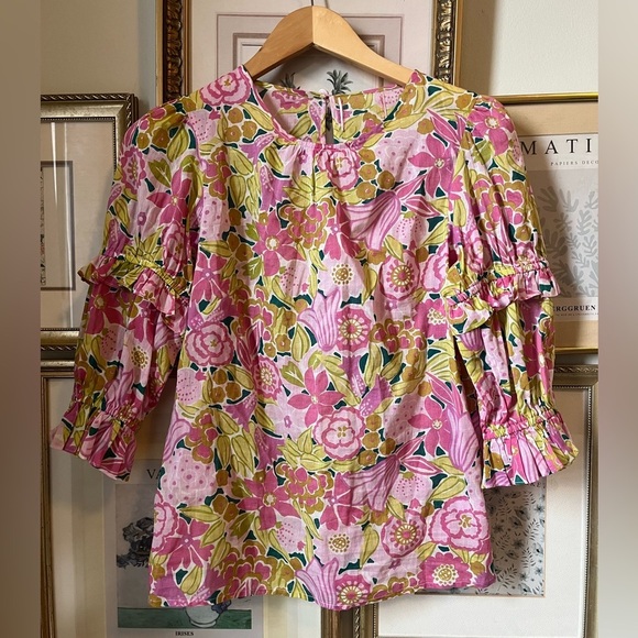 BANJANAN chloe top in crocus XS - Picture 15 of 15